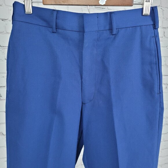 Defense Logistics Agency Marine Corps Blue Wool Blend Trousers Pants 29R (29x31) - Picture 5 of 14